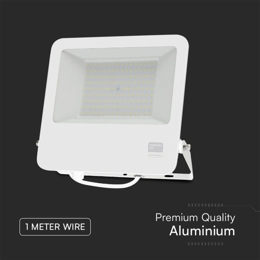 LED Prožektors SAMSUNG CHIP LED/100W/230V 6400K IP65 balta