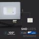 LED Prožektors SAMSUNG CHIP LED/10W/230V IP65 3000K melns