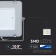 LED prožektors SAMSUNG CHIP LED/150W/230V 6400K IP65 pelēks