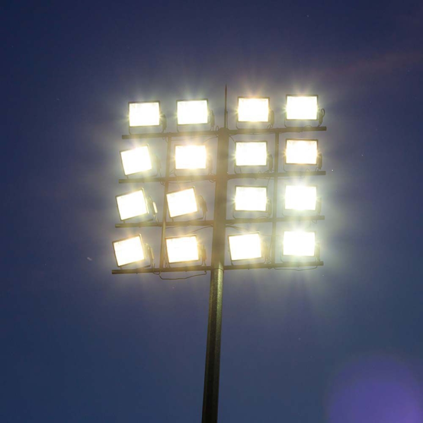 LED Prožektors SAMSUNG CHIP LED/200W/230V 4000K IP65 melna