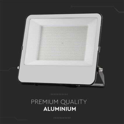 LED Prožektors SAMSUNG CHIP LED/200W/230V 4000K IP65 melna
