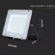 LED Prožektors SAMSUNG CHIP LED/200W/230V 6400K IP65, melns