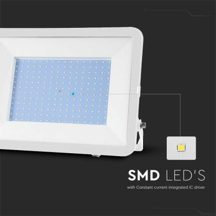 LED Prožektors SAMSUNG CHIP LED/300W/230V 6500K IP65 balta