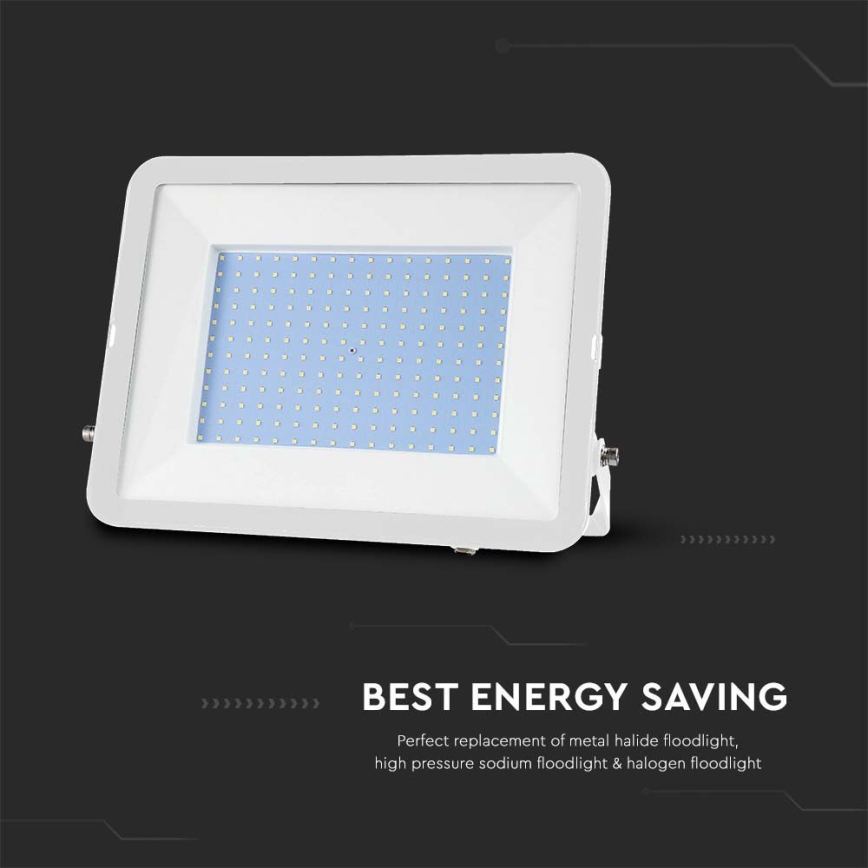 LED Prožektors SAMSUNG CHIP LED/300W/230V 6500K IP65 balta