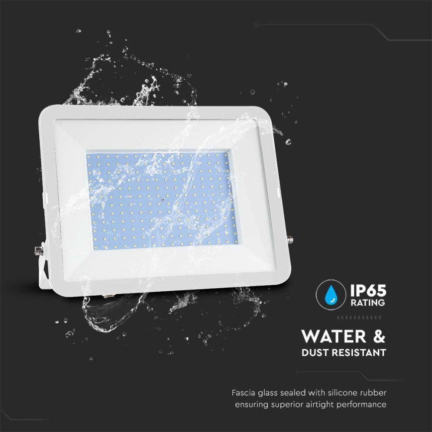 LED Prožektors SAMSUNG CHIP LED/300W/230V 6500K IP65 balta