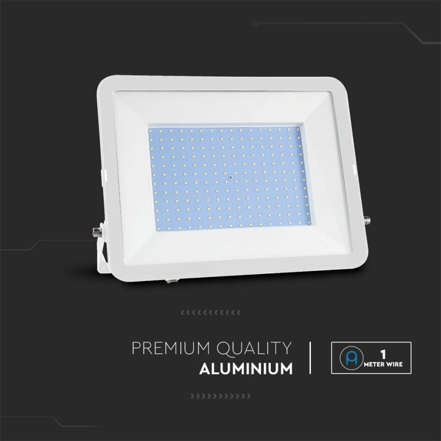 LED Prožektors SAMSUNG CHIP LED/300W/230V 6500K IP65 balta