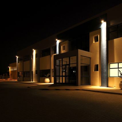 LED Prožektors SAMSUNG CHIP LED/30W/230V 4000K IP65 melna
