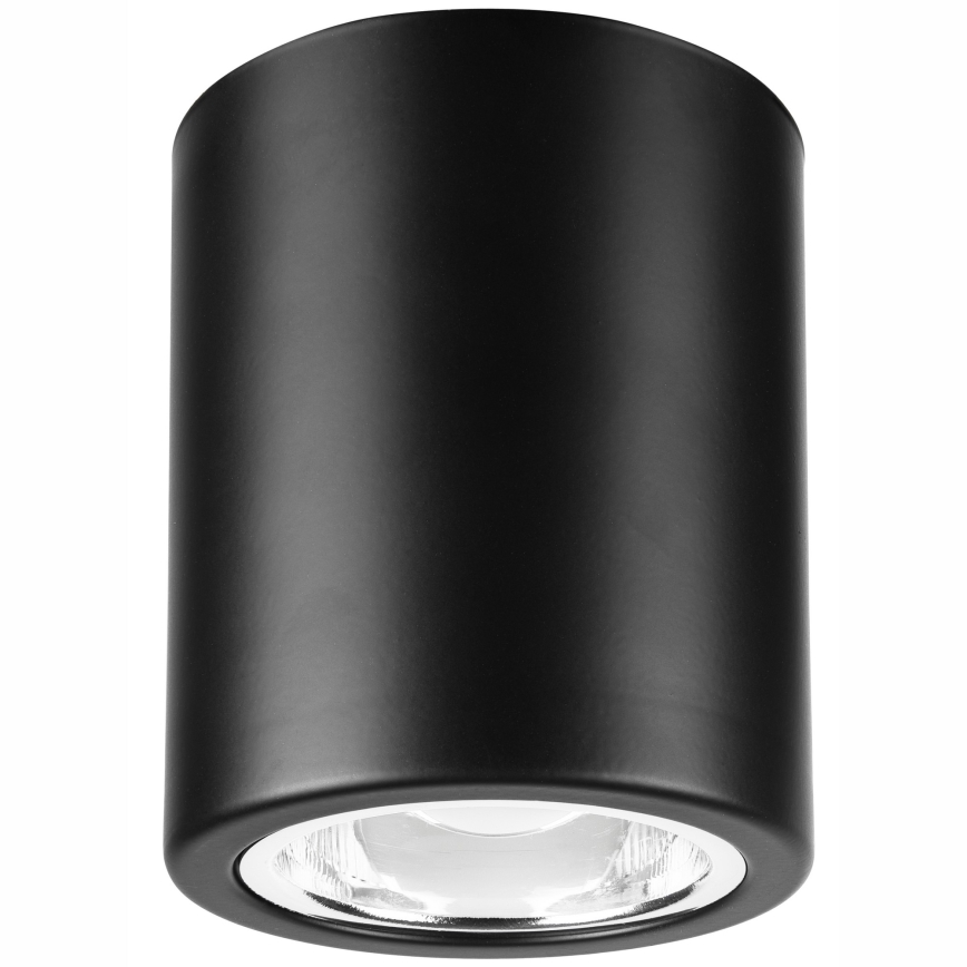 LED virsmas gaismeklis TACO 1xE27/15W/230V melns