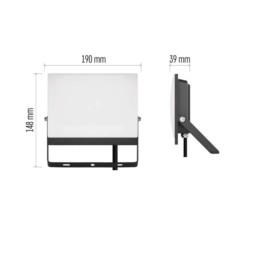 LED prožektors TAMBO EVO LED/50W/230V 4000K IP65 melns