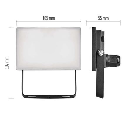 LED Prožektors TAMBO LED/10W/230V 4000K IP65