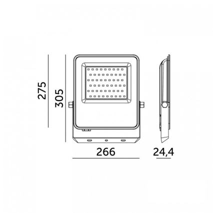 LED prožektors ULSAN LED/150W/230V 4000K IP65