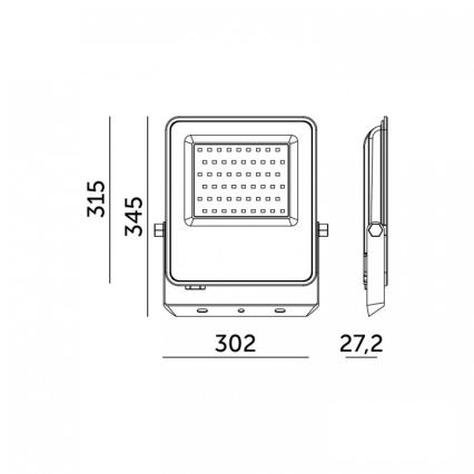 LED prožektors ULSAN LED/200W/230V 4000K IP65