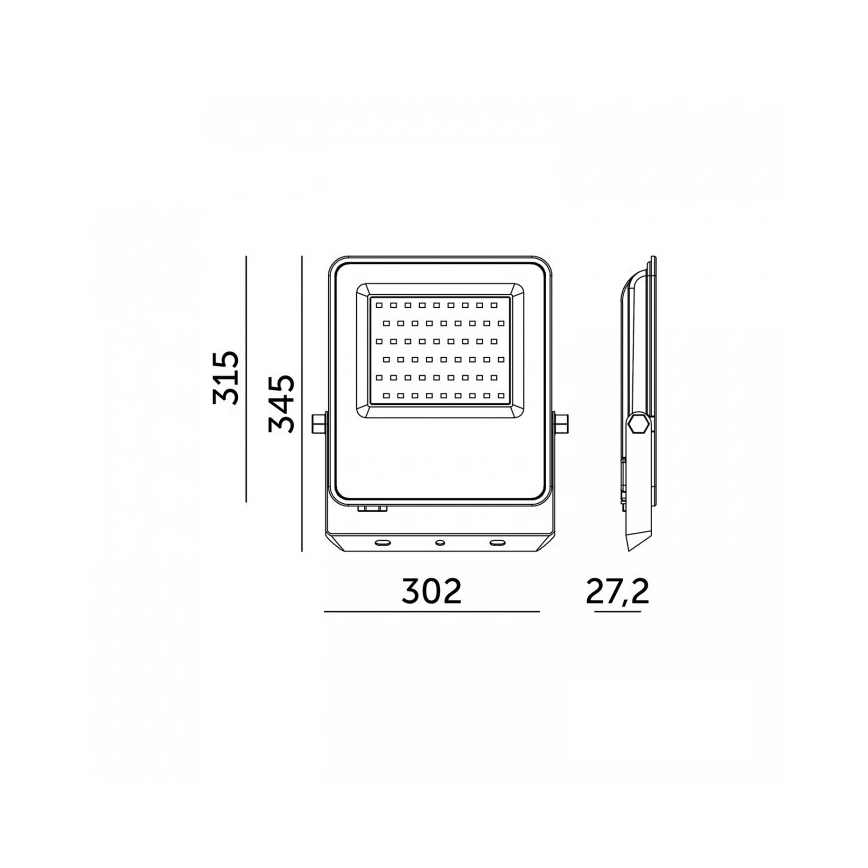 LED prožektors ULSAN LED/200W/230V 4000K IP65