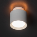 LED punktgaismeklis SONOR LED/6W/230V 3000/4000/5700K + LED/1,5W 2200K Ø 9 cm balts
