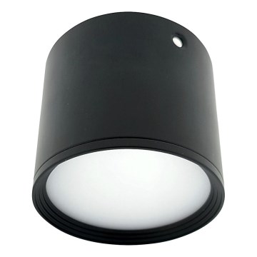 LED punktveida gaismeklis LED/5W/230V 3000/4000/6400K pr. 7,5 cm melns