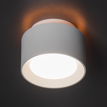 LED punktveida gaismeklis SONOR LED/12W/230V 3000/4000/5700K + LED/1,5W 2200K diametrs 14 cm balts