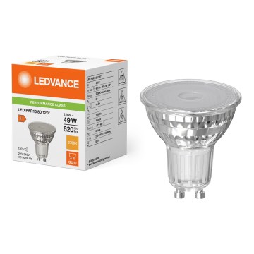 LED reflektora spuldze PAR16 GU10/6,9W/230V 2700K 120° - Ledvance