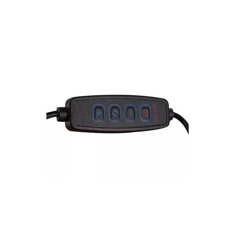 LED regulējama galda lampa ar palielināmo stiklu LED/6W/5V 3000K/4000K/6000K balta