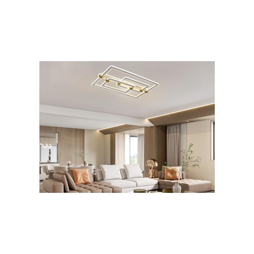 LED Regulējama griestu lampa LED/280W/230V 3000-6500K + ar tālvadības pulti