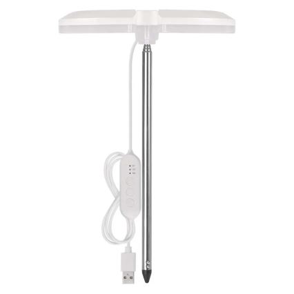 LED regulējamā iekštelpu lampa augu audzēšanai GROW LED/8W/5V