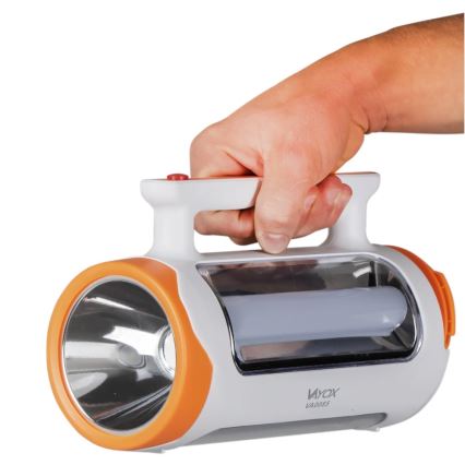 LED regulējama uzlādējama lampa 2in1 ar powerbankas funkciju LED/5W/230V 3500 mAh