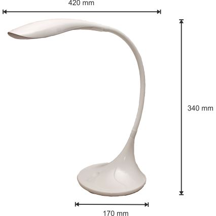 LED regulējamā lampa VELA LED/6,5W/230V