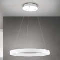 LED regulējama lustra ar kabeli KOLK LED/60W/230V 2700/3000/4000K pr. 60 cm balta