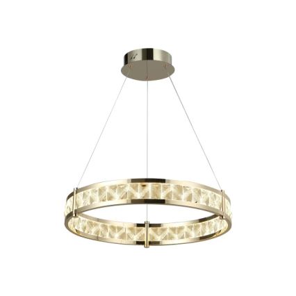 LED aptumšojams kristāla lustrs uz troses ENRIQUE LED/40W//230V 3000-6000K Ø 60 cm + tālvadības pults