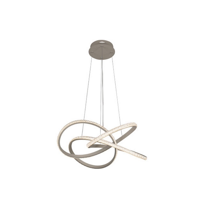 Regulējama LED lustra uz troses LED/95W/230V 3000-6500K Ø 57 cm + tālvadības pults