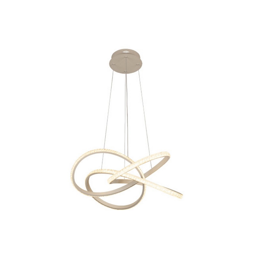 Regulējama LED lustra uz troses LED/95W/230V 3000-6500K Ø 57 cm + tālvadības pults