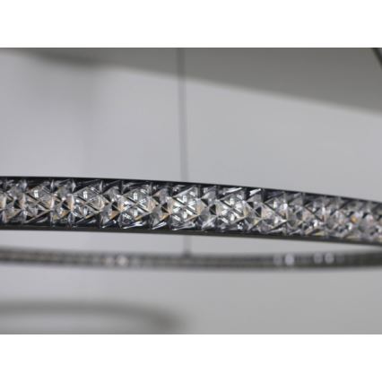 LED regulējamā lustra uz troses LED/150W/230V 3000-6500K + ar tālvadības pulti