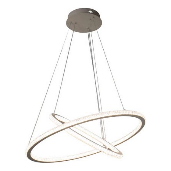 LED regulējama lustra uz troses LED/150W/230V 3000-6500K + tālvadības pults