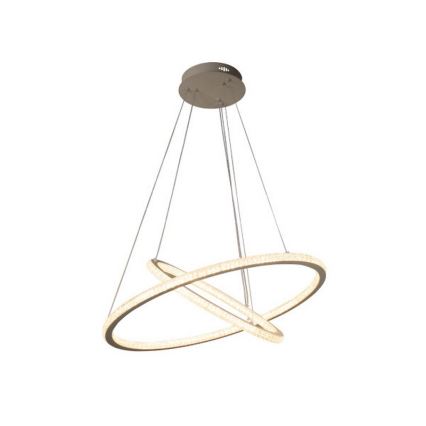 LED regulējama lustra uz troses LED/150W/230V 3000-6500K + tālvadības pults