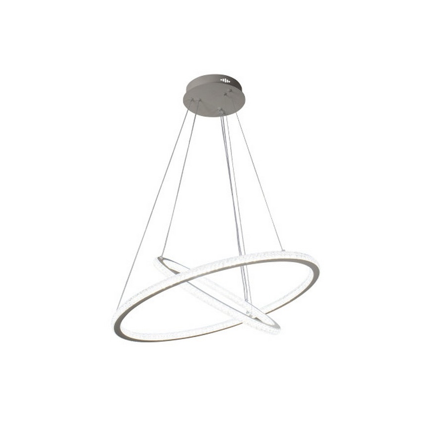 LED regulējama lustra uz troses LED/150W/230V 3000-6500K + tālvadības pults