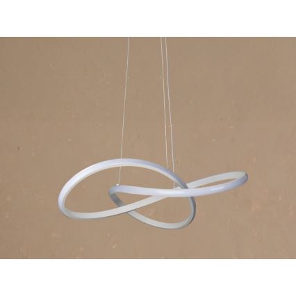 LED lustra ar regulējamu spilgtumu uz troses LED/65W/230V 3000–6500K diam. 49 cm + tālvadība