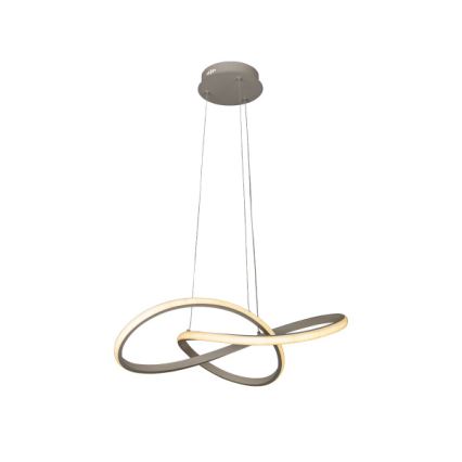 LED lustra ar regulējamu spilgtumu uz troses LED/65W/230V 3000–6500K diam. 49 cm + tālvadība