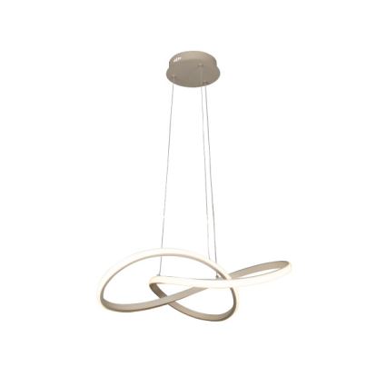 LED lustra ar regulējamu spilgtumu uz troses LED/65W/230V 3000–6500K diam. 49 cm + tālvadība
