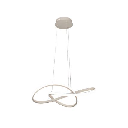 LED lustra ar regulējamu spilgtumu uz troses LED/65W/230V 3000–6500K diam. 49 cm + tālvadība