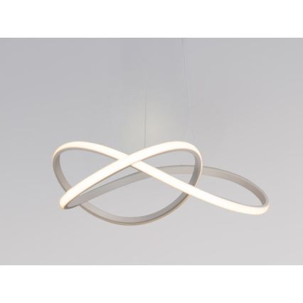 LED aptumšojama lustra uz troses LED/85W/230V 3000-6500K Ø 60 cm + tālvadības pults