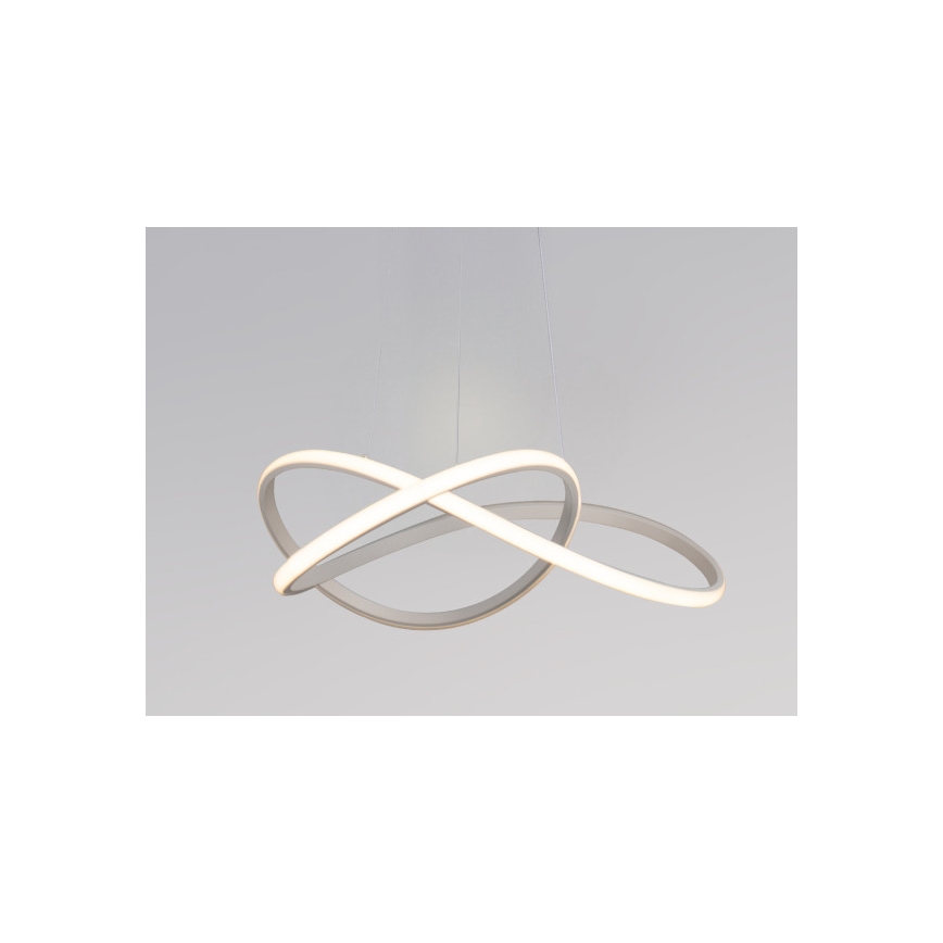 LED aptumšojama lustra uz troses LED/85W/230V 3000-6500K Ø 60 cm + tālvadības pults