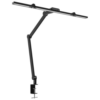 LED regulējama pieskāriena elastīga galda lampa LED/24W/230V 3000-6500K CRI 92 melna