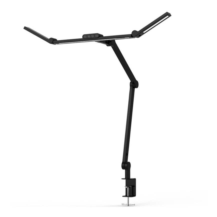 LED regulējama pieskāriena elastīga galda lampa LED/24W/230V 3000-6500K CRI 92 melna