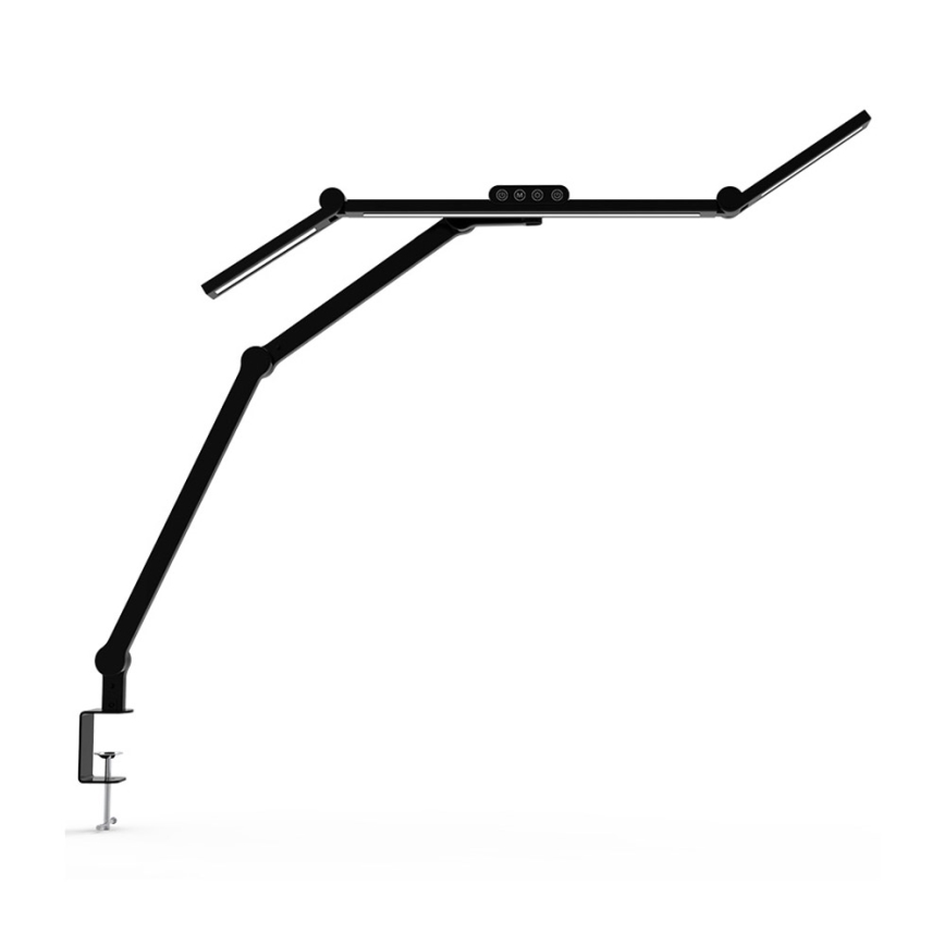 LED regulējama pieskāriena elastīga galda lampa LED/24W/230V 3000-6500K CRI 92 melna