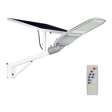 LED regulējama saules ielu lampa SAMSUNG CHIP LED/50W/6,4V 6000K IP65 30000 mAh + tālvadība