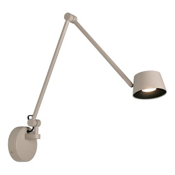 LED regulējama sienas lampa SAVINA LED/9W/230V, bēša