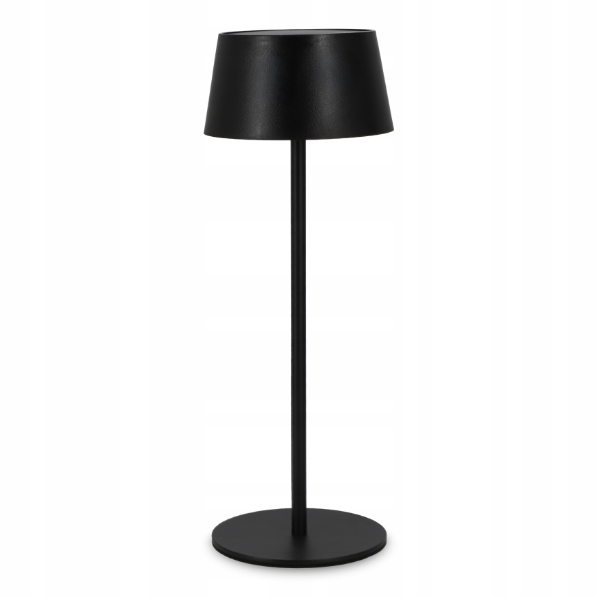 LED regulējama skārienjūtīga saules lampa LED/3W/5V USB 1800 mAh IP44 melna