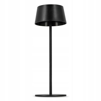 LED regulējama skārienjūtīga saules lampa LED/3W/5V USB 1800 mAh IP44 melna