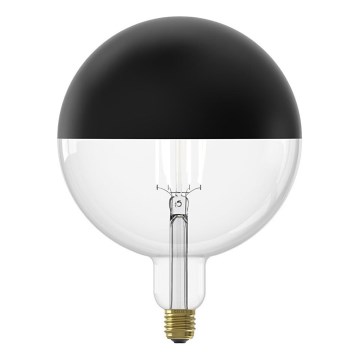 LED regulējamā spuldze ar kupolu FILAMENT G200 E27/6W/230V 1800K melna CRI 90