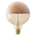 LED regulējama spuldze ar pārsegu FILAMENT G125 E27/4W/230V 1800K miedzaina CRI 90