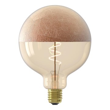 LED regulējama spuldze ar pārsegu FILAMENT G125 E27/4W/230V 1800K miedzaina CRI 90